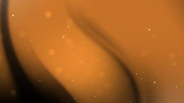 particle abstract background twirl golden black