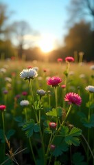 Obraz premium flowers in the field