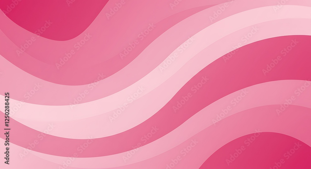 Poster abstract pink gradient waves background for modern design projects