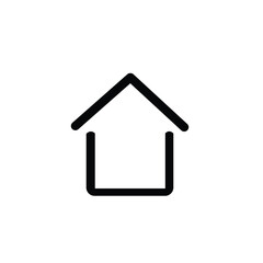 Home icon, Home icon on white background