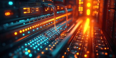 Immersive Data Center: A Glimpse into the Heart of Digital Technology