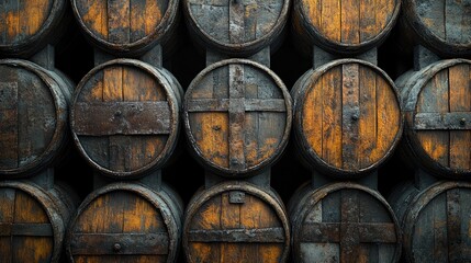 "The Oak & Barrel: Aging Perfection"