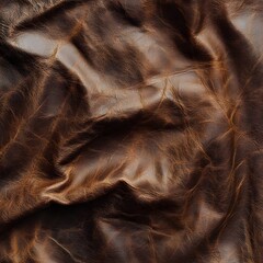 Luxurious Velvet like Textured Brown Fur or Animal Hide Background