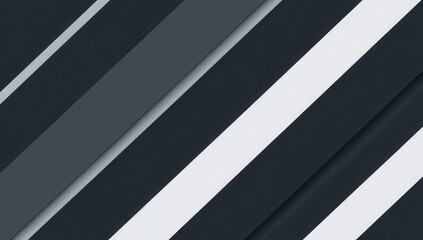 Obraz premium Abstract diagonal lines in grayscale.