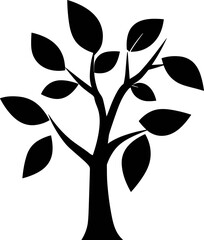 vector illustration of tree icon