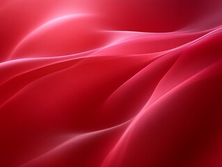 Obraz premium Abstract red flowing fabric background