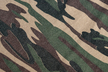 military camouflage fabric texture