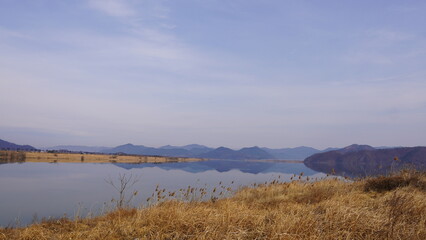 lake in the mountains