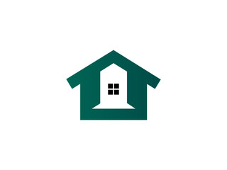 Roofing logo with vector design