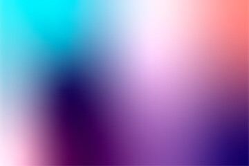 Vivid blurred colorful abstract gradient background