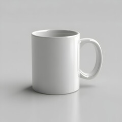 minimalist white background for a mug mock up