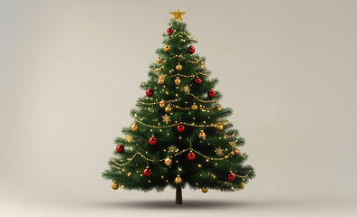 decorated christmas tree