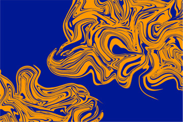 Abstract Colorful Fluid Marble Background