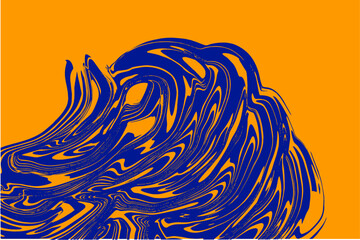 Abstract Colorful Fluid Marble Background