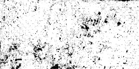 Distressed black texture. Dark grainy texture on white background. Dust overlay textured. Grain noise particles. Rusted white effect