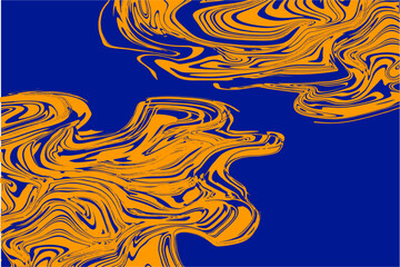 Abstract Colorful Fluid Marble Background