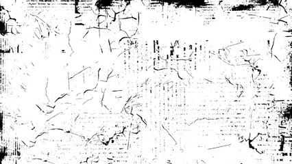 Distressed black texture. stock illustration. 