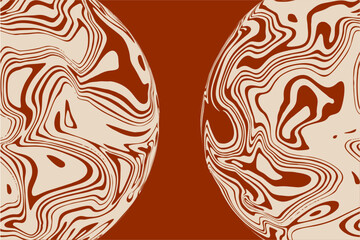 Abstract Colorful Fluid Marble Background