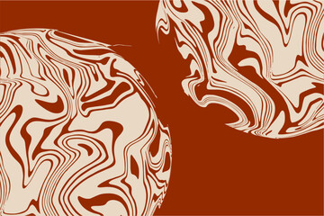 Abstract Colorful Fluid Marble Background