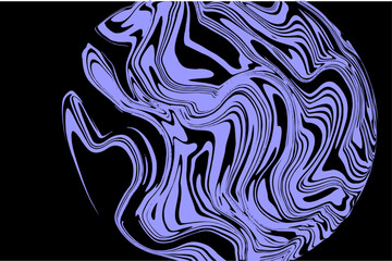 Abstract Colorful Fluid Marble Background