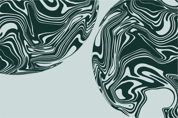 Abstract Colorful Fluid Marble Background