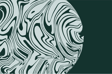 Abstract Colorful Fluid Marble Background