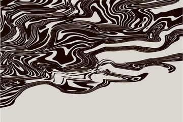 Abstract Colorful Fluid Marble Background