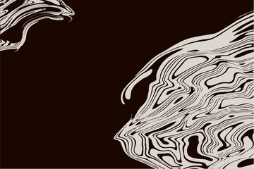 Abstract Colorful Fluid Marble Background