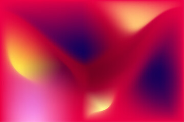 Vivid blurred colorful abstract gradient background