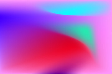 Vivid blurred colorful abstract gradient background