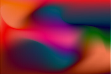 Vivid blurred colorful abstract gradient background