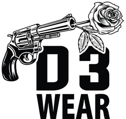 gun t-shirt design