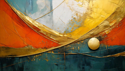 Abstract background of movement of lines, light and color.Art image number 1