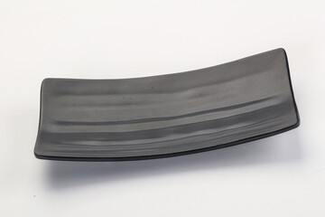 Empty clean color plate dishware