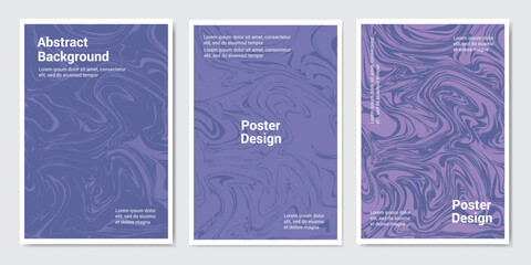 Abstract background with colorful waves. Trendy vector illustration in style color. Creative illustration for poster, web, landing, page, cover, ad, greeting, card, promotion.