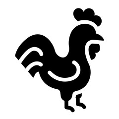 chicken Solid icon