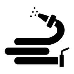 garden hose Solid icon