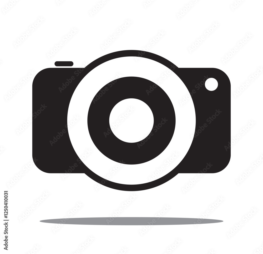 Poster print camera icon vector isolated on white background. camera symbol. camera vector icon . 1176