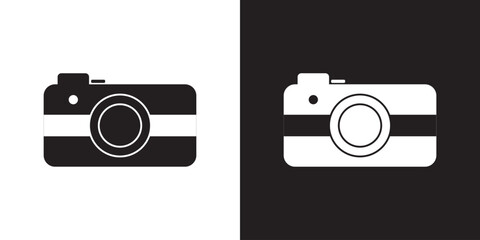 Print Editable vector photo digital camera icon. Part of a big icon set family. Perfect for web and app interfaces, presentations, infographics, etc . 1176