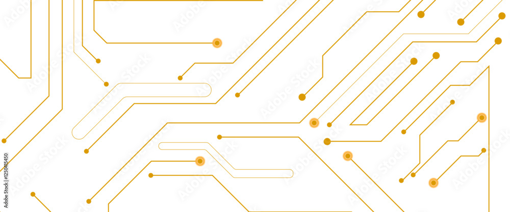 Aufkleber Vectors connecting lines and dots. Social networking. Futuristic electronics concept.