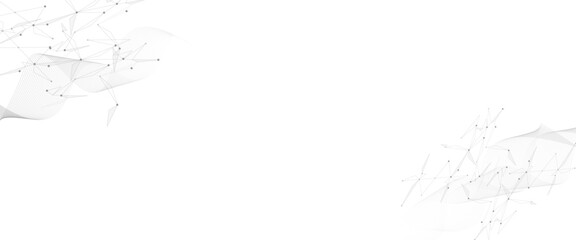 Vector Connect link background. global network technology concept. Big data visualization. Internet technology. Black network.