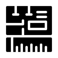 Blueprint glyph icon