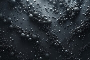 Fototapeta premium Abstract Particle Textures on a Shadowy Field with Grime Effect