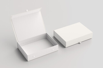 Magnetic Gift Box Mockup Blank