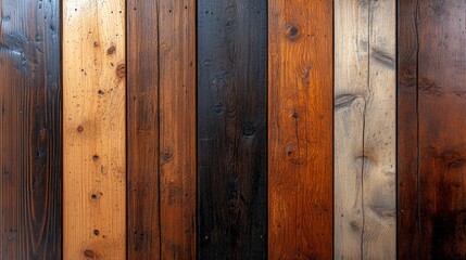 Fototapeta premium Stunning Textured Background of a Wooden Wall Featuring a Stylish Clock Perfect for Design Inspiration and Home Decor