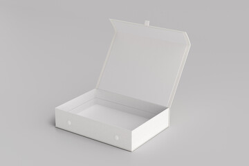 Magnetic Gift Box Mockup Blank