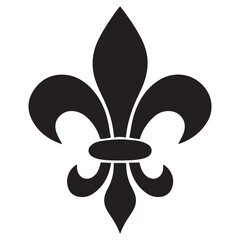 fleur de lis icon vector with trendy design © firoz