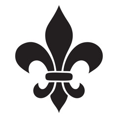 fleur de lis icon vector with trendy design © firoz