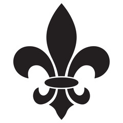 fleur de lis icon vector with trendy design © firoz