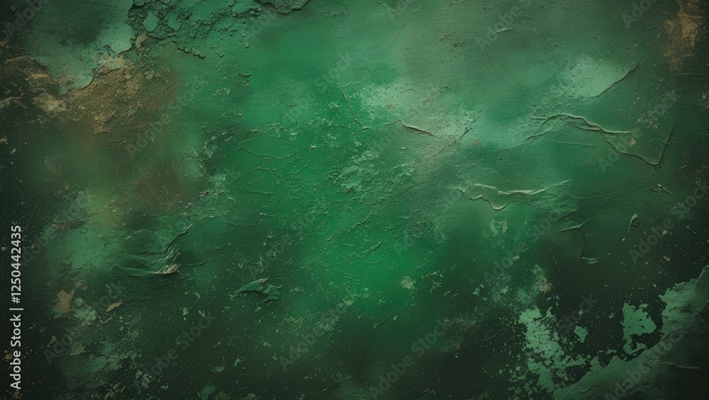Poster textured vintage green background with abstract grunge patterns ideal for design projects and creati